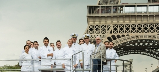 Alain Ducasse verlor am Eiffelturm - startet dafür auf der Seine durch