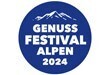 Genuss Festival Alpen 2024 - logo blau rund